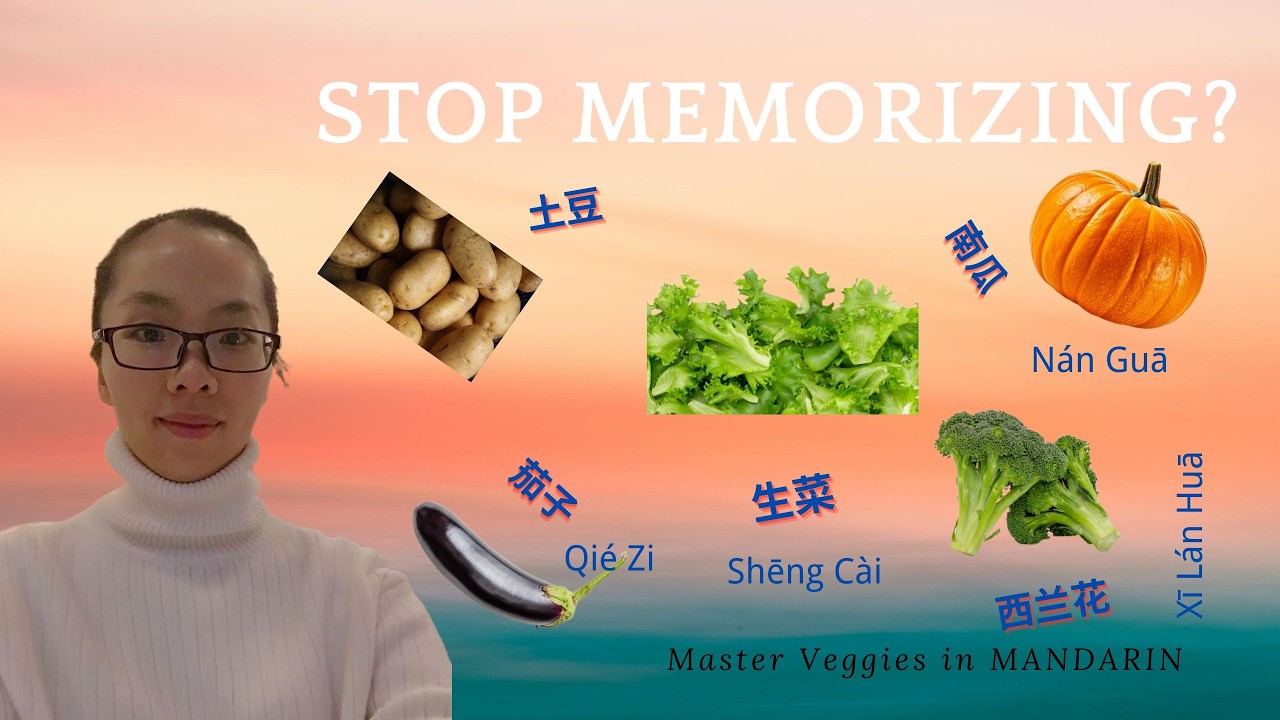 Stop Memorizing! 🧠 The Hidden Logic Behind Chinese Vegetables