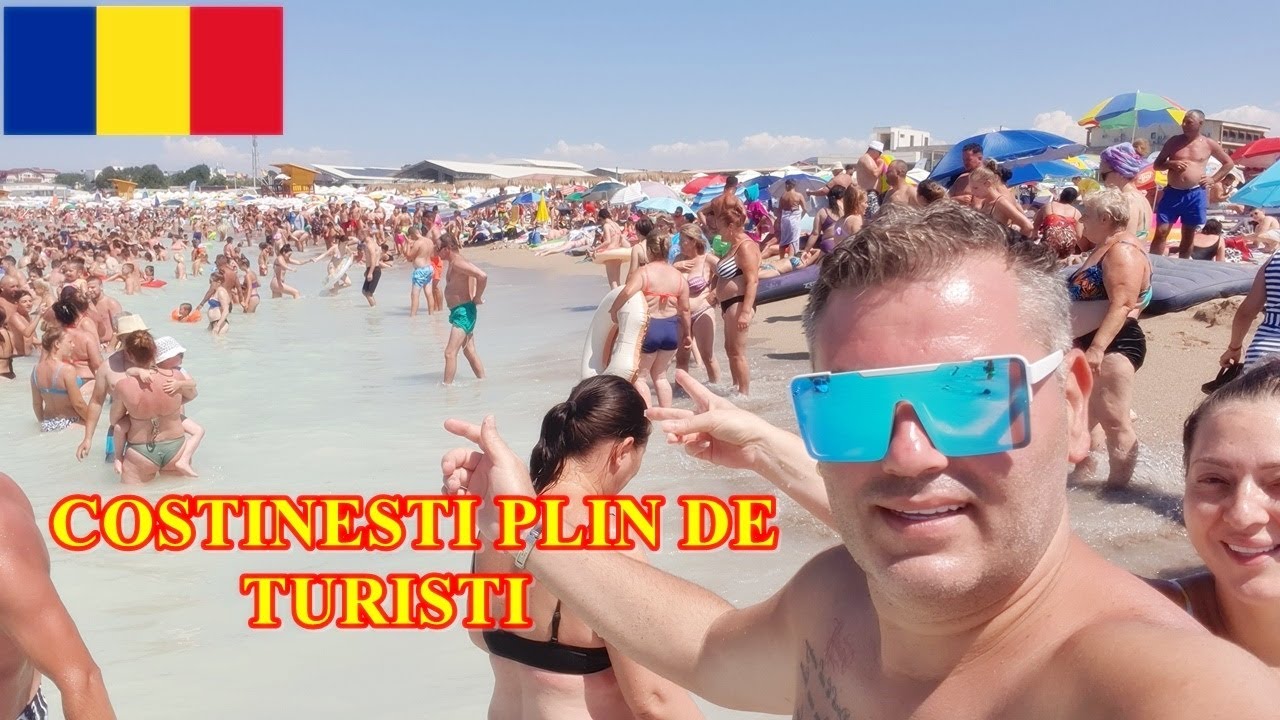 COSTINEȘTI  - PRETURILE AU LUAT-O RAZANA.PLAJA NEINCAPATOARE PENTRU MIILE DE TURISTI