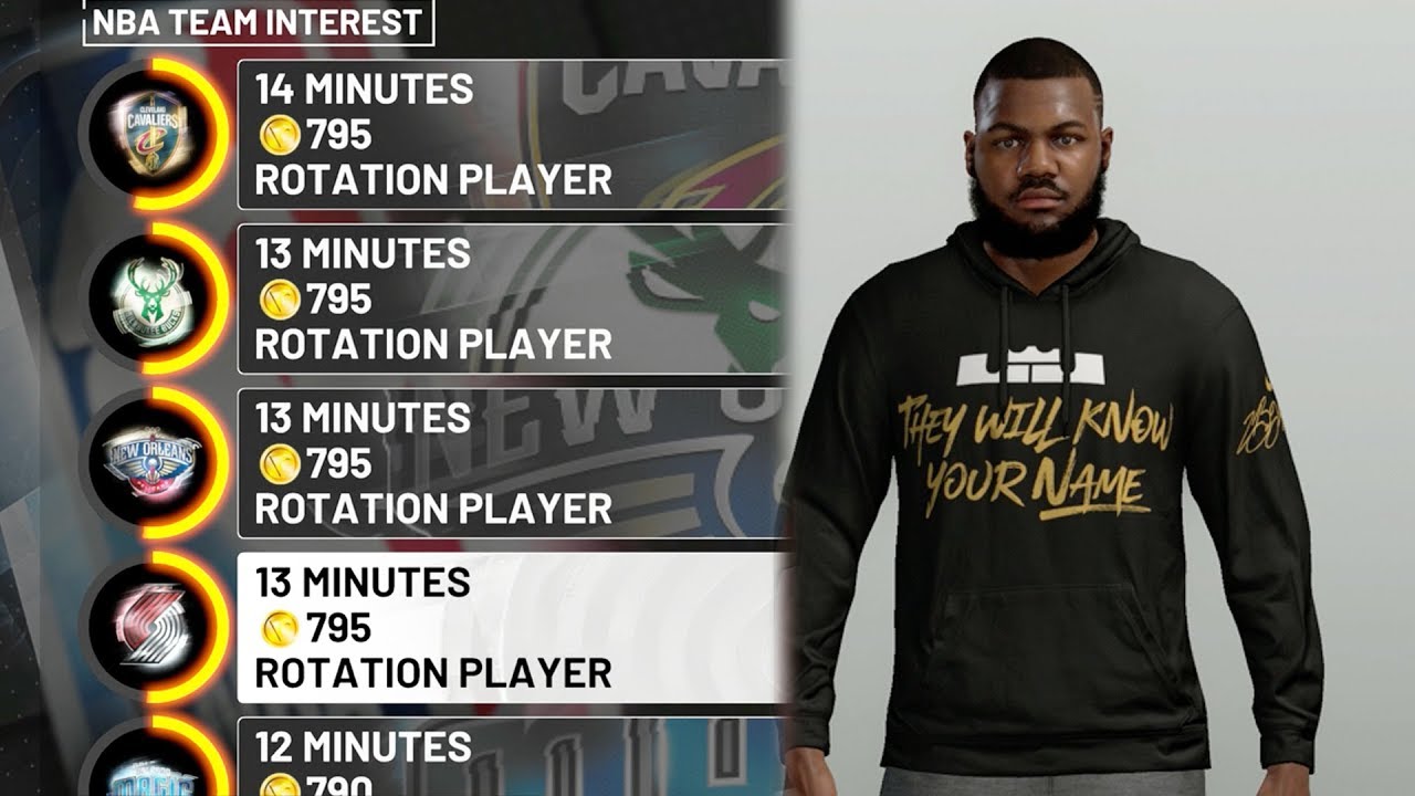 NBA 2k19 MyCAREER - DEADLIEST ALL AROUND SF Marcus Gento Creation + Contract Negotiations! Ep. 1