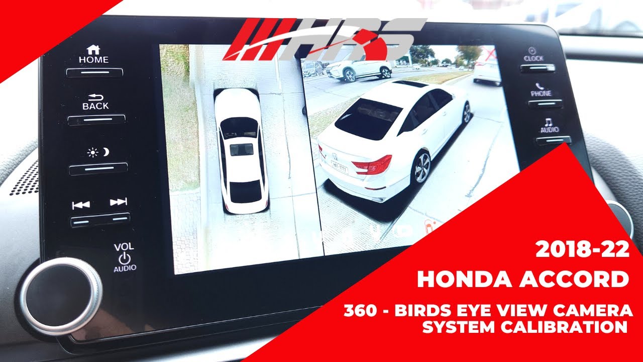 HRS 2018-22 Honda Accord 360 — калибровка камеры с высоты птичьего полета