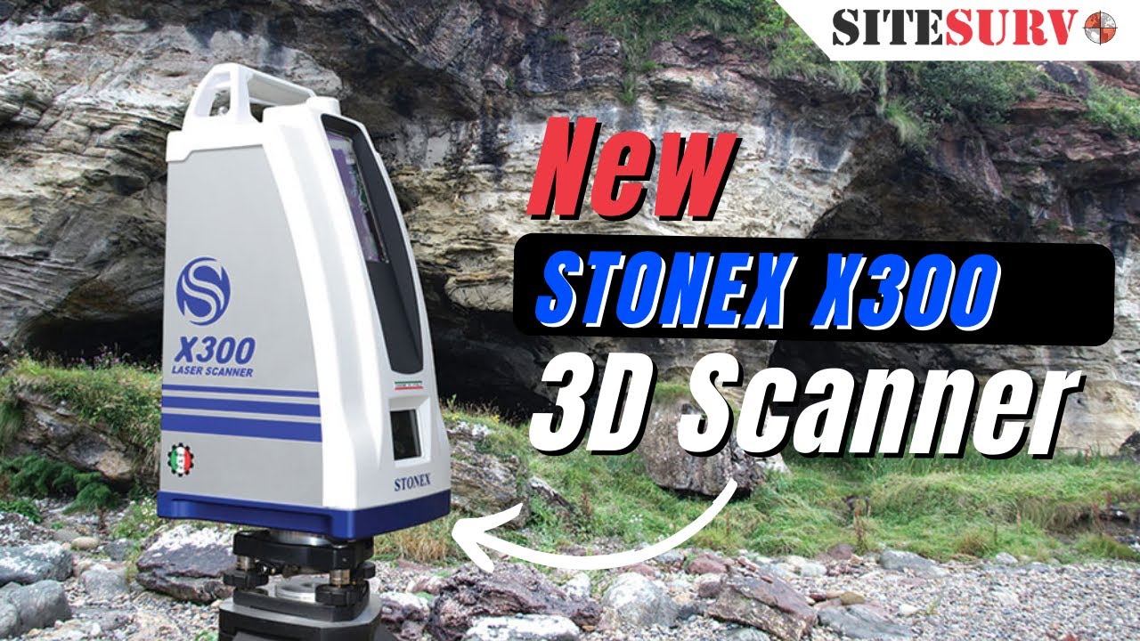 Stonex X300 3D Laser Scanner Applications For Surveying, Construction, etc. | The Newest 3D Scanner