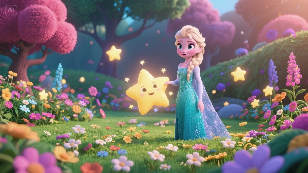 Elsa and the Blooming Stars Garden 2 &ndash; A Dreamy Kids Song Sequel of Light & Wonder ❄️🌸🌟