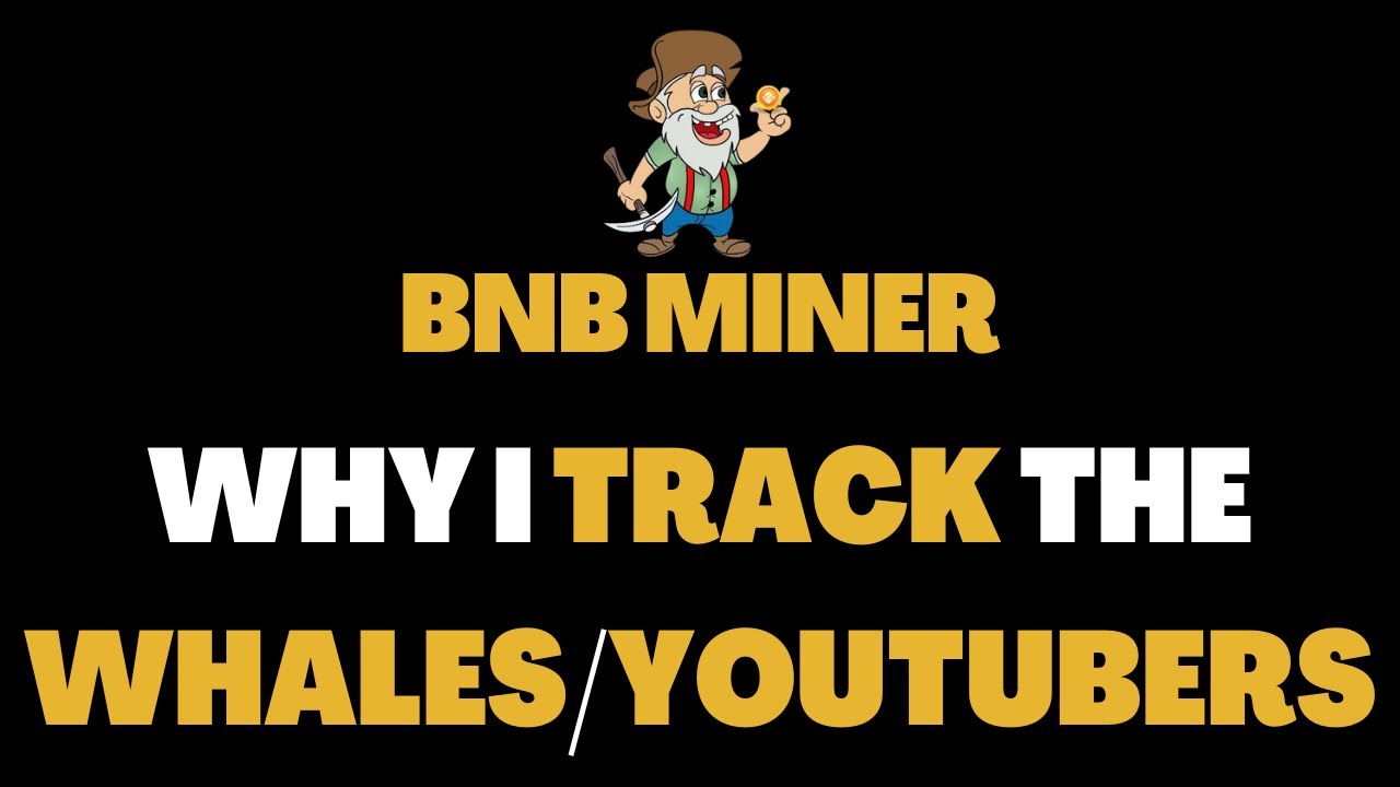 BNB MINER - WHY I PAY ATTENTION TO WHALES/YOUTUBERS | CRYPTO DEFI 2023