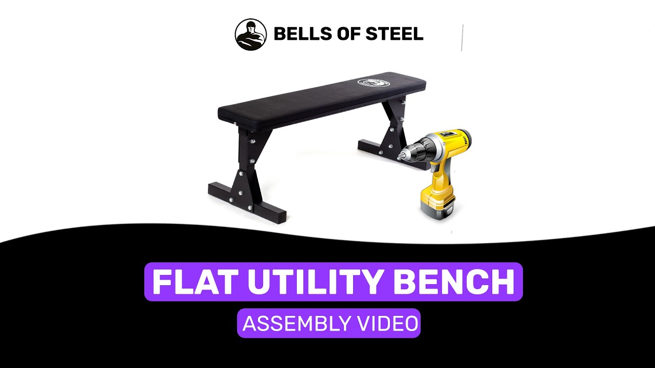 Как собрать верстак Bells of Steel Flat Utility Bench (пошаговая инструкция)