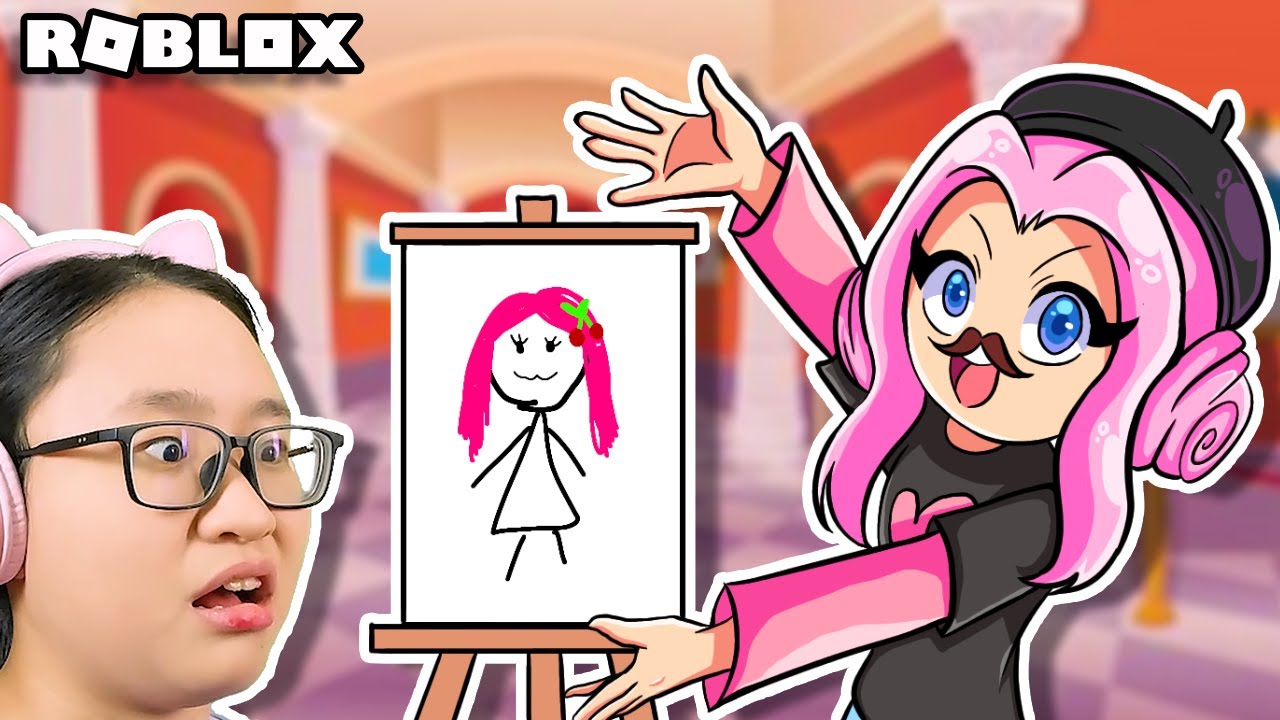 Roblox | Free Draw - I drew a MASTERPIECE!!!