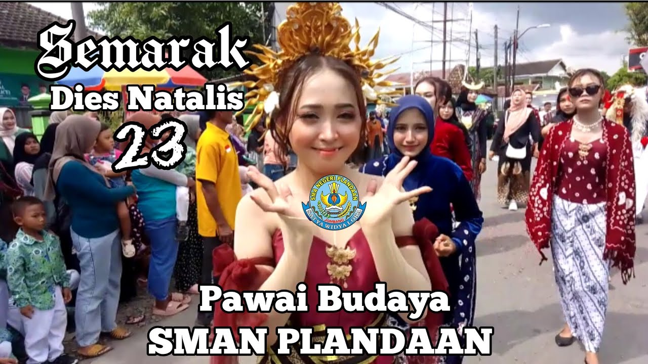 Semarak Pawai Budaya / SMAN Plandaan / Jombang