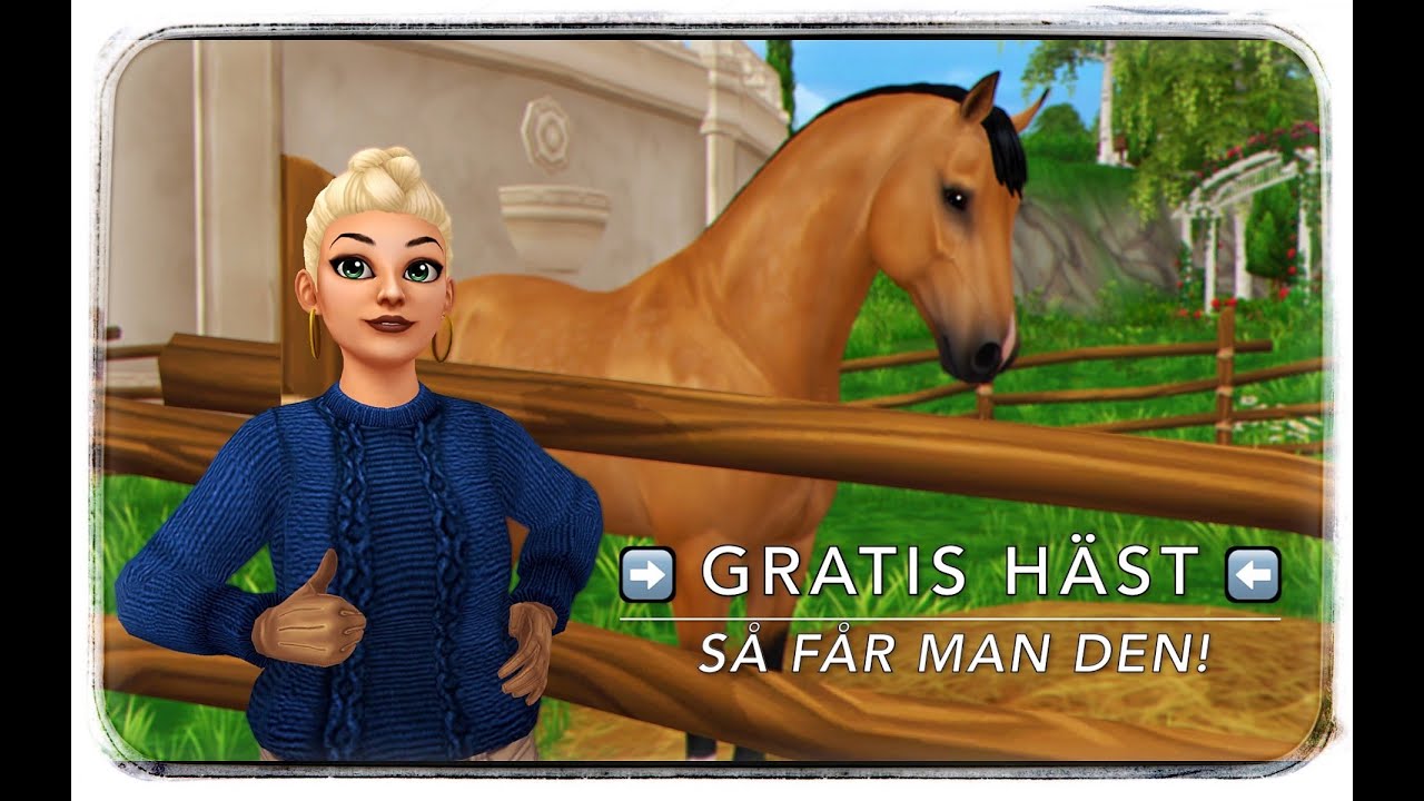 GRATIS häst: så får man den! // Star stable online free horse