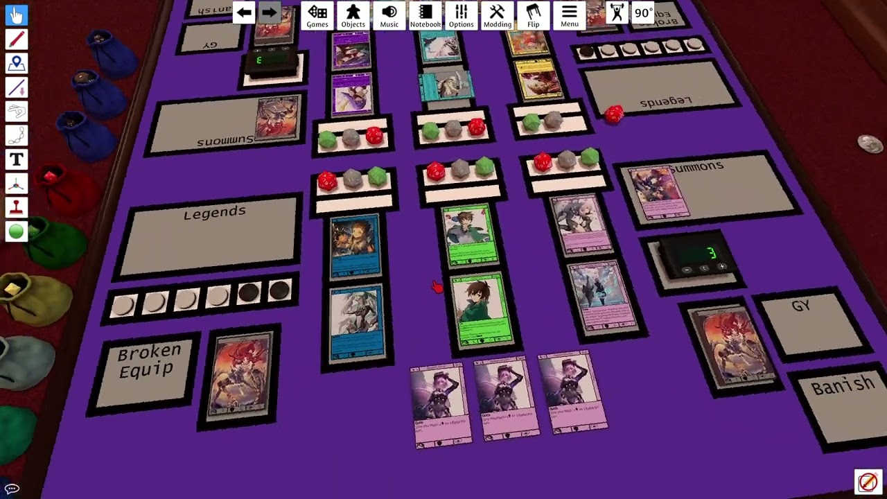 RPG-TCG: Mechanic Overview