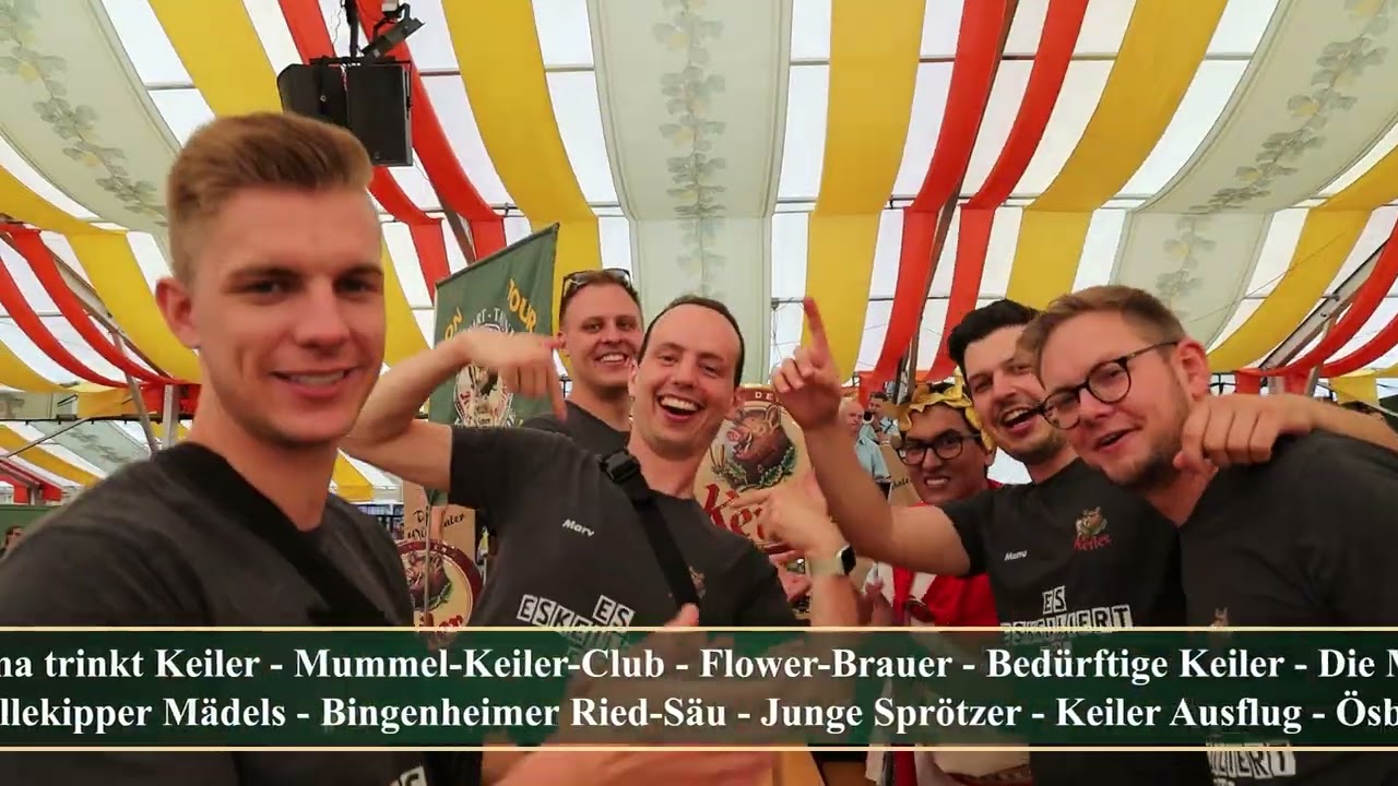 Der 25. KEILER FANKLUBTAG 2022, Weißbierfrühschoppen Spessartfestwoche Lohr