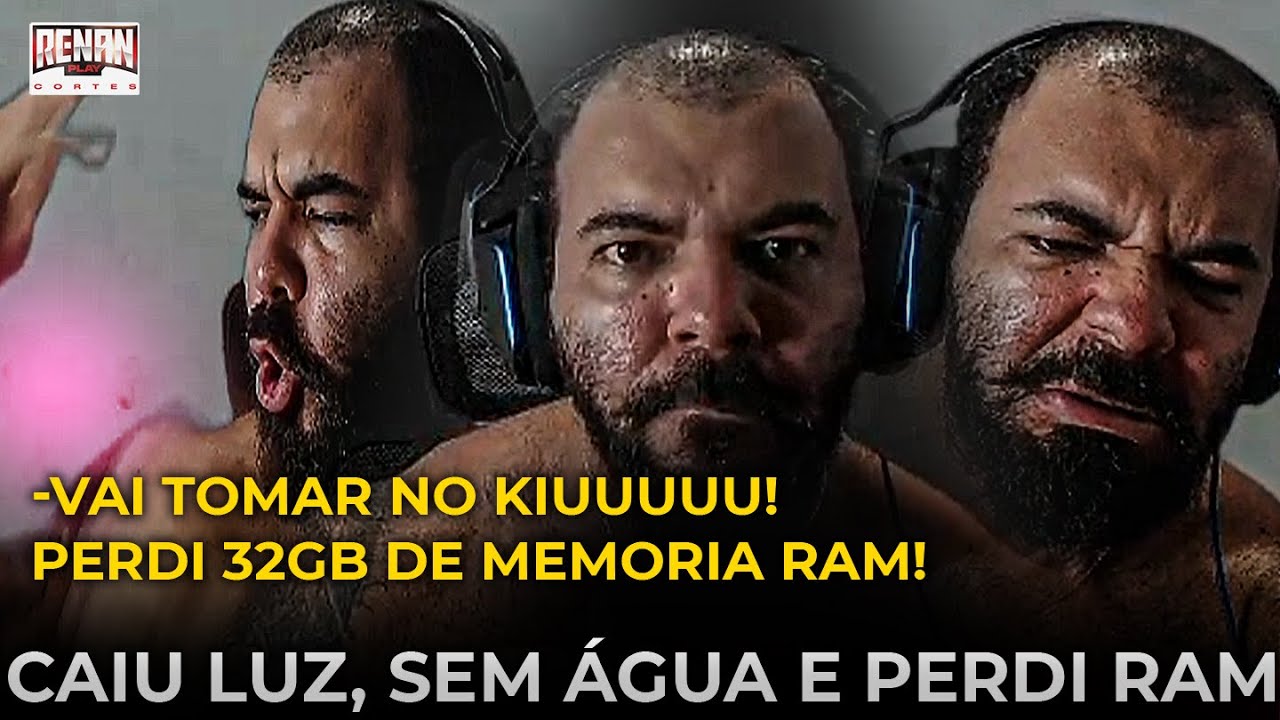 DEU RAGE E PERDEU MEMORIA RAM DE 32GB MANO