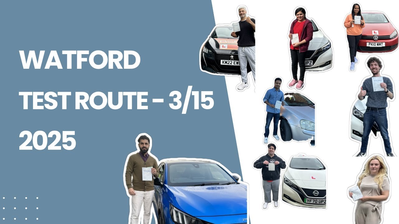 Watford TEST ROUTE - 3 - CONFIRMED/ACTUAL - 2025