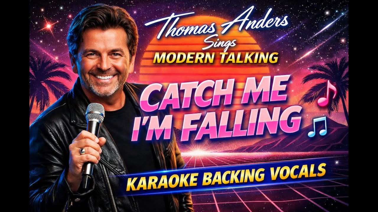 Catch Me I’m Falling – Karaoke Backing Vocals 2026 | Thomas Anders Sings Modern Talking
