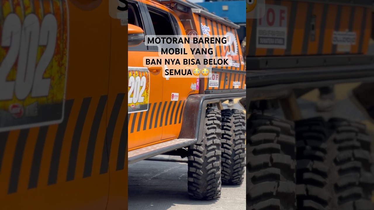 ADA YANG TAU INI MOBIL APA ?? | OFFROAD | 6x6 | TRABAS | NUSAKAMBANGAN #adventure #enduro #extreme