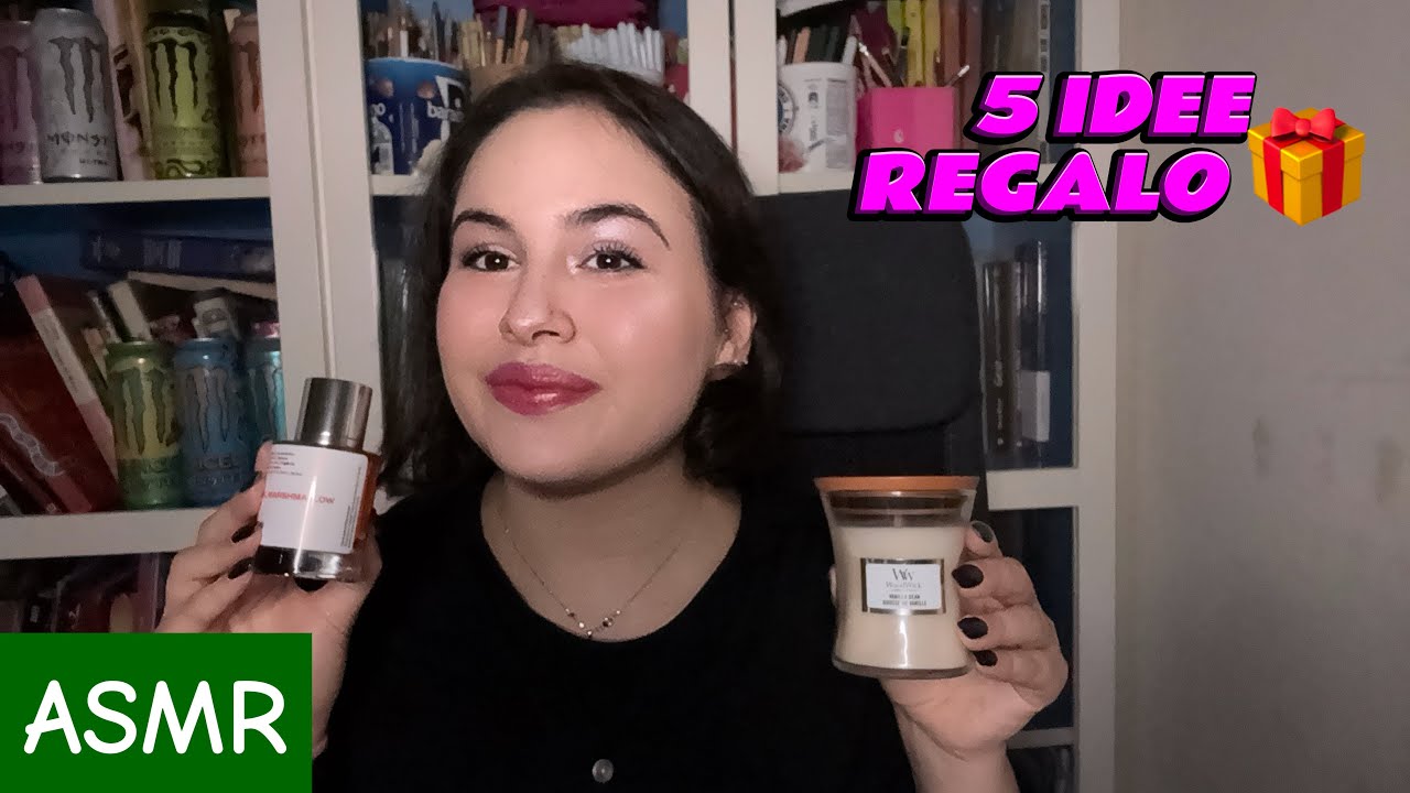ASMR 5 IDEE REGALI DI NATALE O COMPLEANNO ✨intense whispering ita 