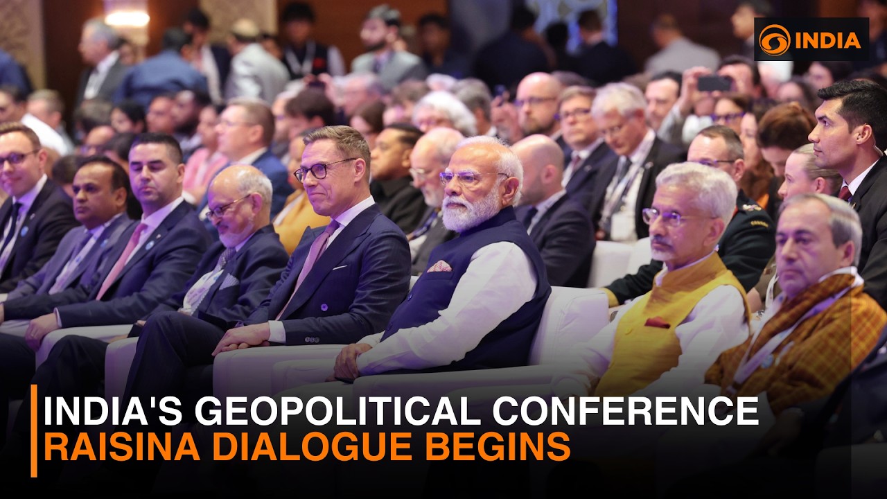 India's flagship geopolitical conference Raisina Dialogue begins in New Delhi