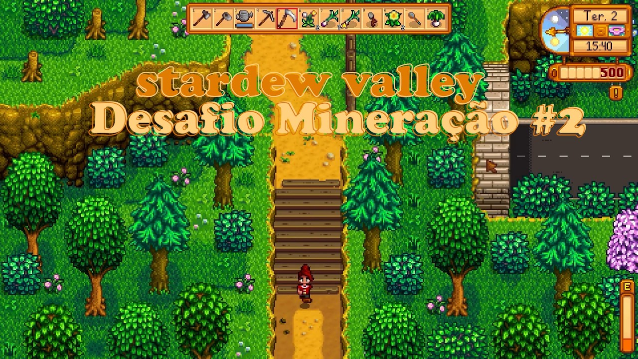 Stardew Valley Cozy Gameplay (no talking): Desafio da Mineração #02