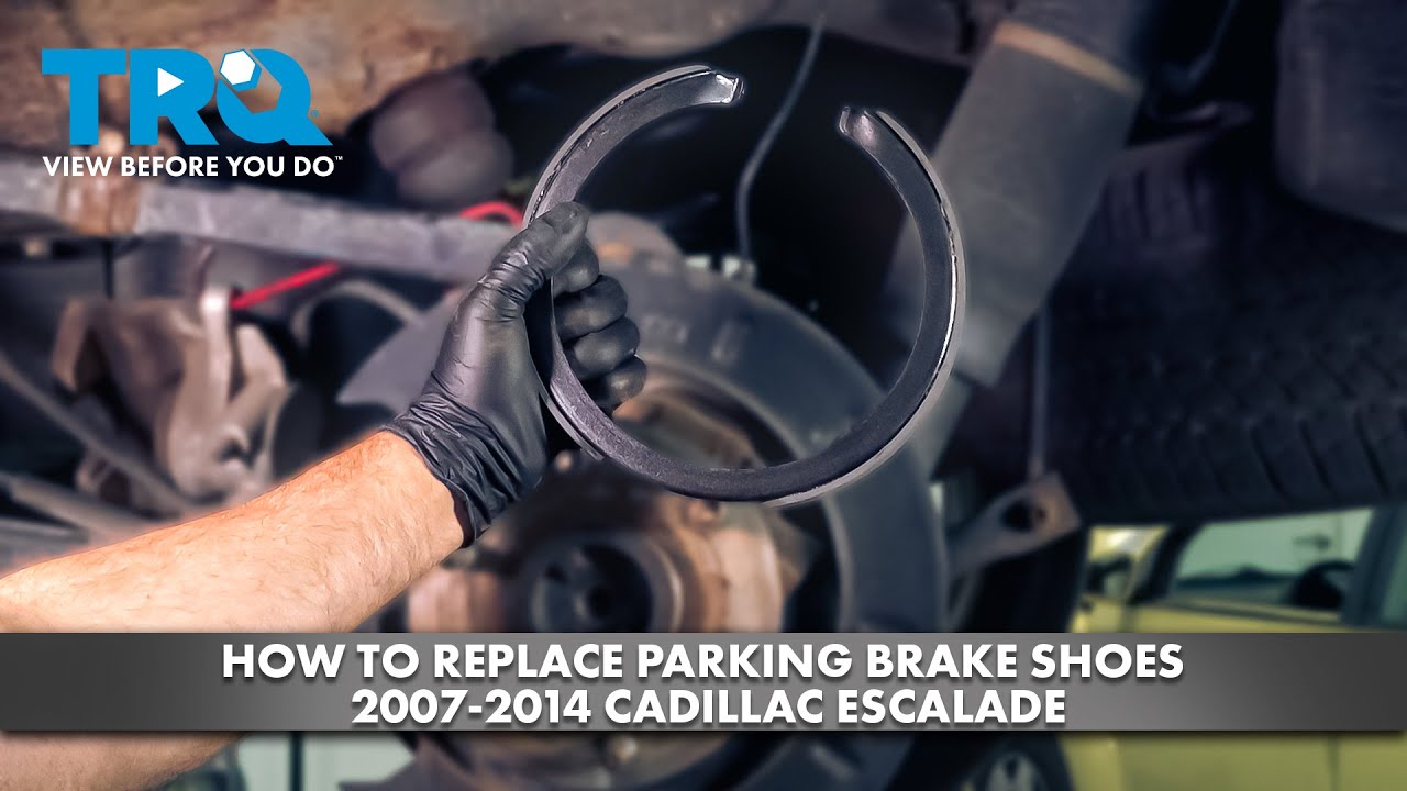 How to Replace Parking Brake Shoes 2007-2014 Cadillac Escalade