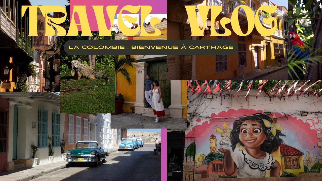 Vlog croisière Tour du Monde : On découvre la Colombie (Carthagène ) + un peu de vie sur le bateau !