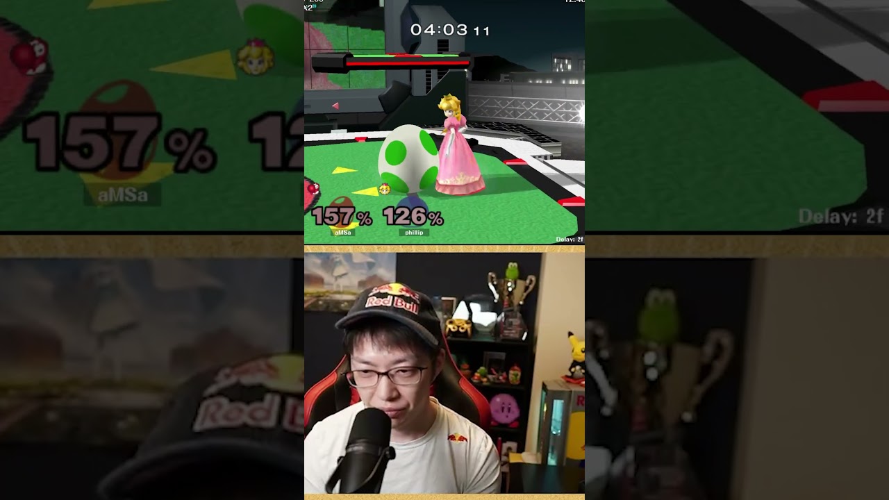 I'm TEN steps ahead of Phillip #shorts #smashbros #ssbm