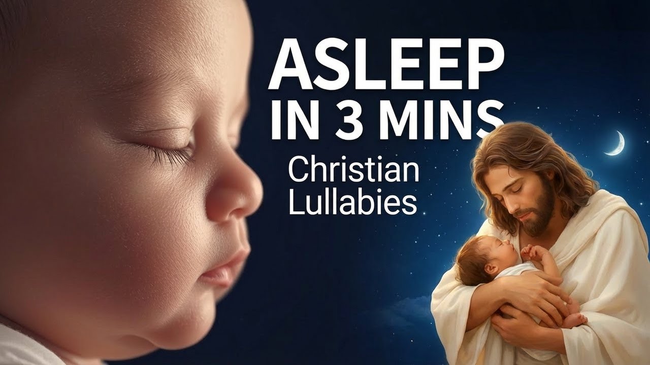 SLEEP IN 3 MIN| 1 Hour of Christian Lullabies | Whisper & Acoustic Versions| It is well