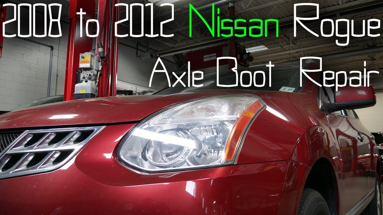 Замена пыльника передней оси Nissan Rogue 2012 года — замена пыльника ШРУСа