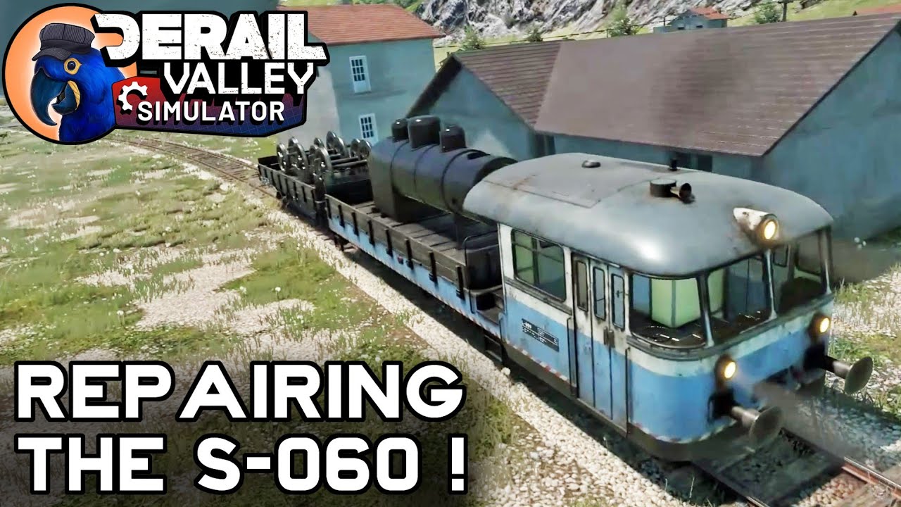 Using the URV to restore the S060! Derail Valley Ep. 56