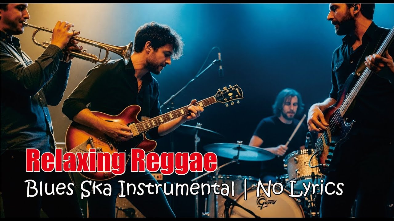 Relaxing Reggae Blues Ska Instrumental | No Lyrics