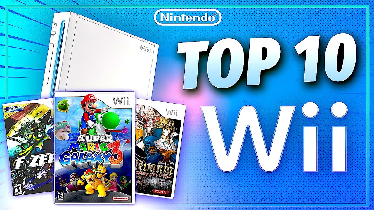 TOP 10 : NINTENDO Wii 💥 Los Mejores Juegos en Wii 💥  || Jugamer