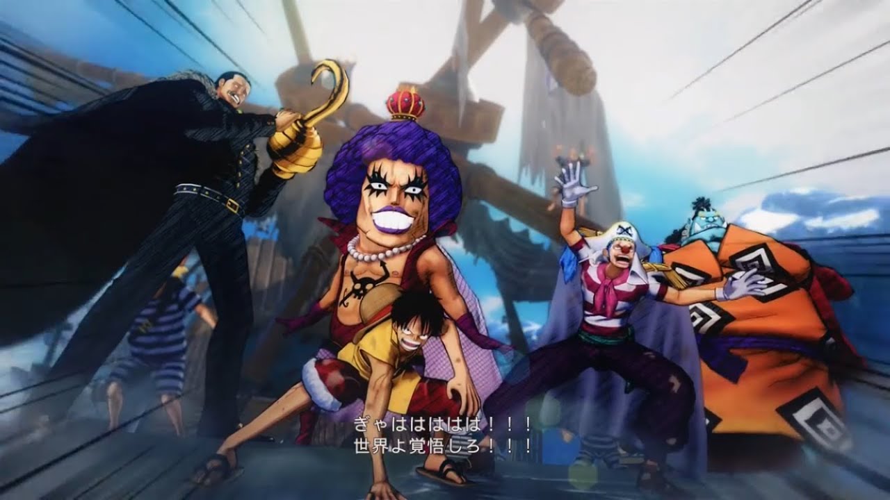 【ワンピース】頂上戦争編　ムービーまとめ　　【ONE PIECE   BURNING BLOOD　】