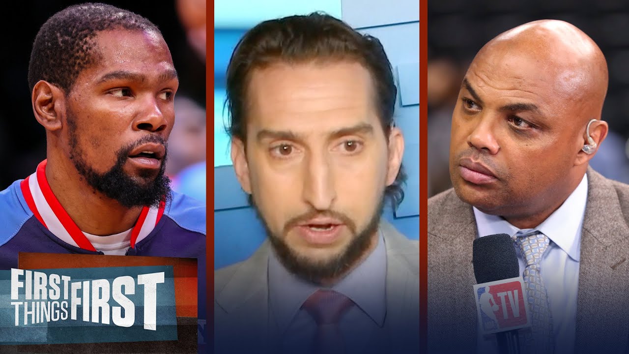 Kevin Durant fires back at Charles Barkley's 'bus rider' critique | NBA | FIRST THINGS FIRST