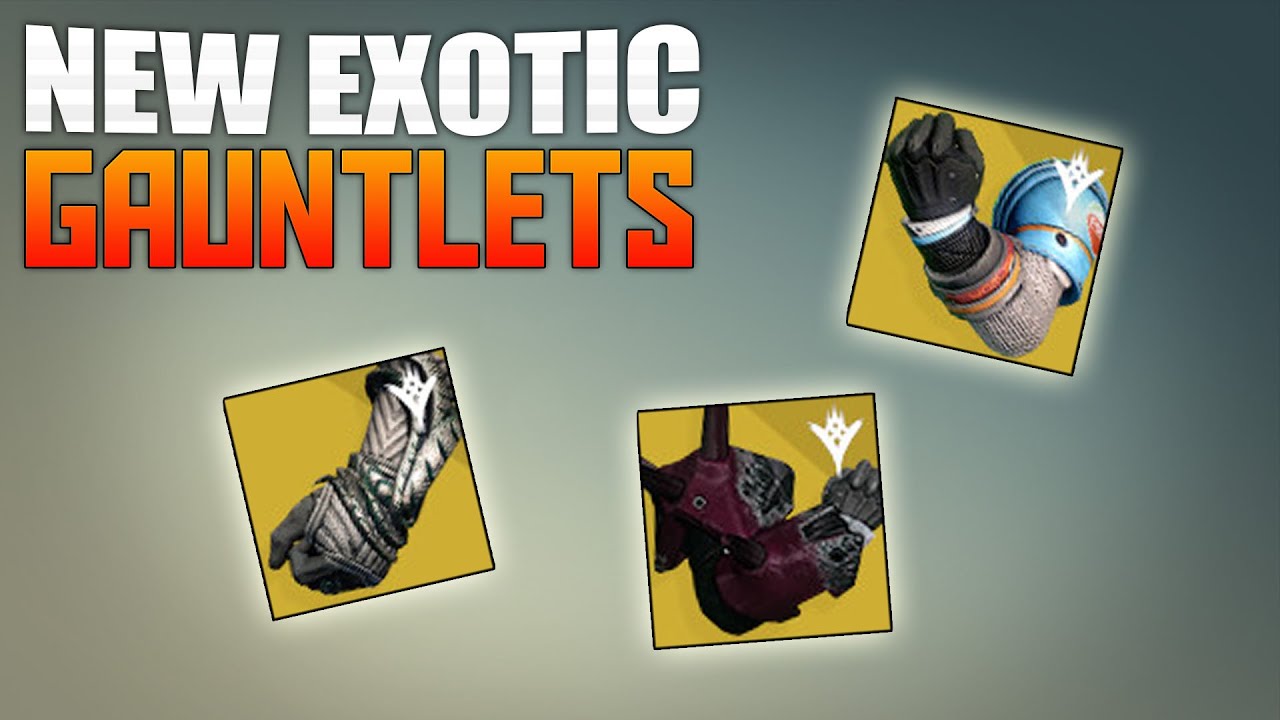 Destiny The Taken King Exotics - Destiny New Exotic Gauntlets - Ophidian Aspect Gauntlets