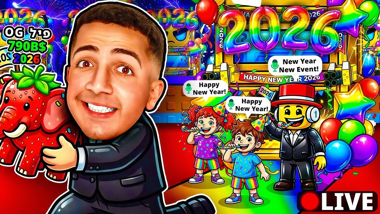 LIVE ROBLOX  | 🥳!! צייד הסקאמרים באיוונט של 2026