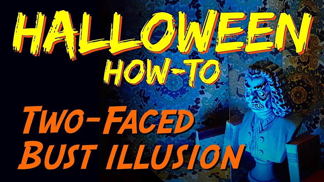 DIY Halloween SFX Optical Illusion Prop & How-To | Two-Faced Bust