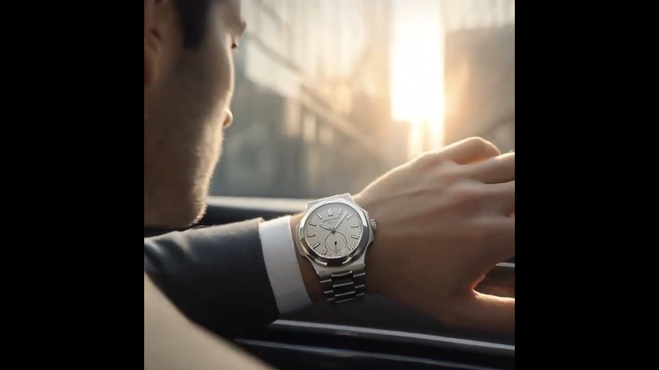 Patek Philippe Nautilus White Gold &ndash; A Legacy of Time | Luxury Watch Cinematic Ad
