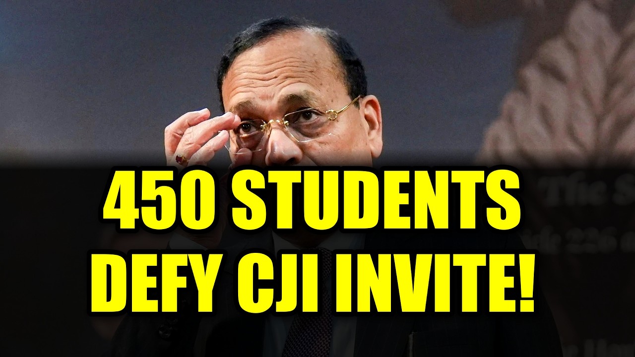 450 Law Students Protest CJI Surya Kant's Convocation Invite | NALSAR Controversy