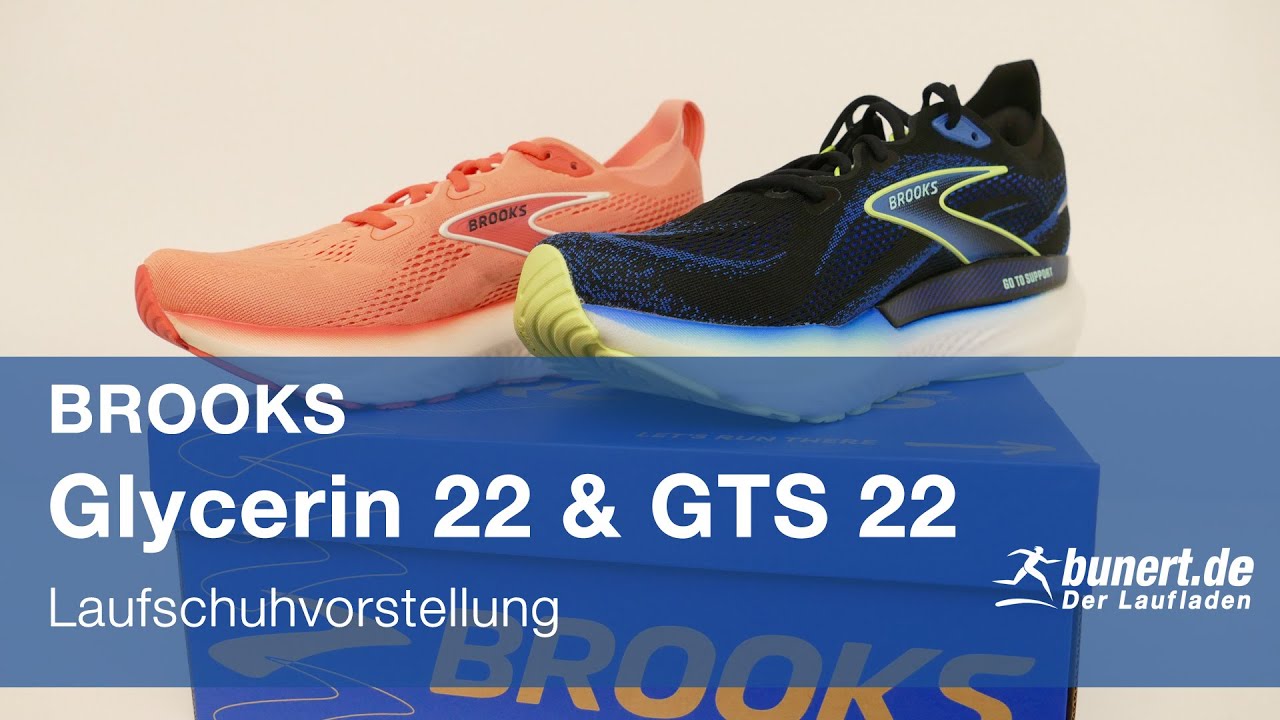 Getunte Laufschuhe mit höchstem Komfort? - Brooks Glycerin 22 & GTS 22 | bunert.de