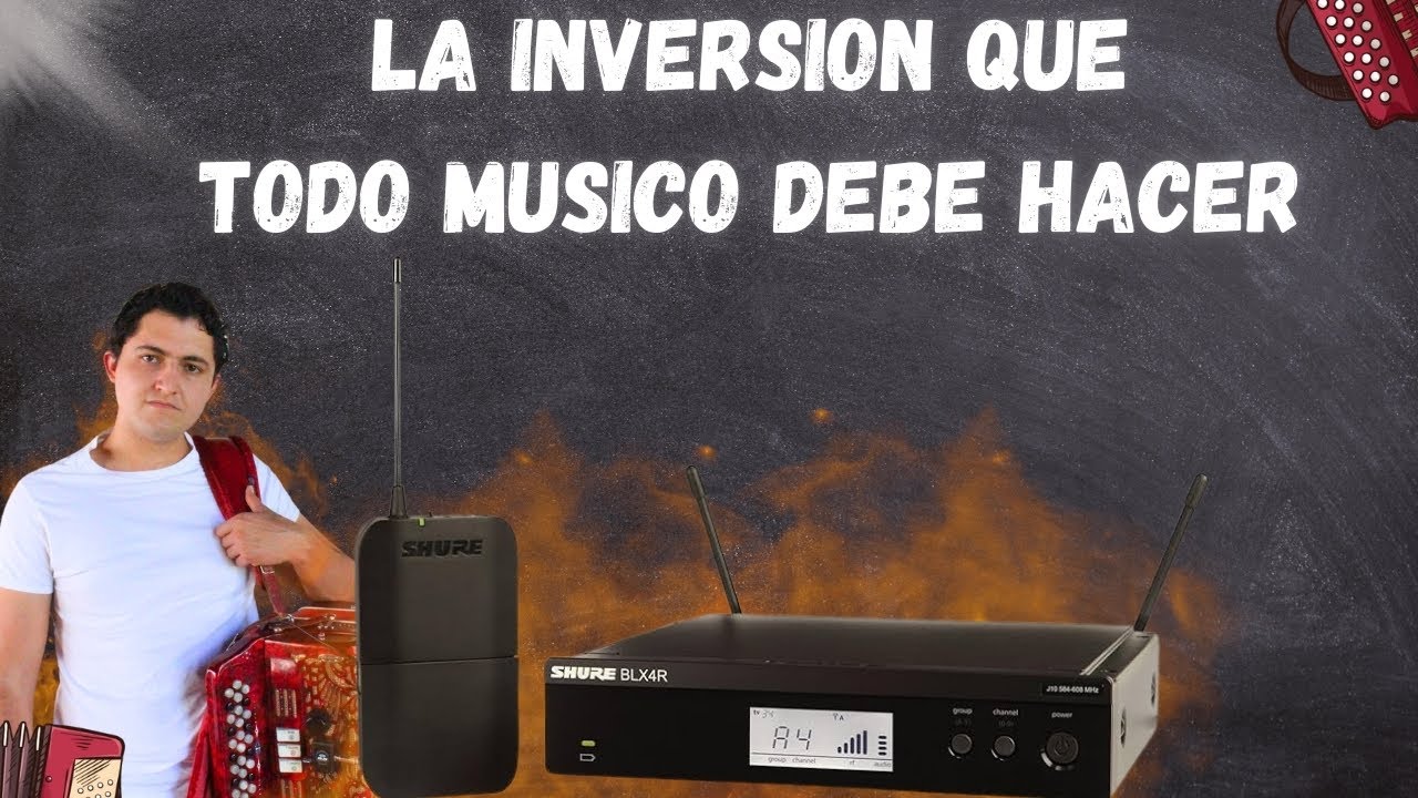 LA CLAVE DEL SONIDO INALAMBRICO IMPECABLE ESTA EN EL SISTEMA... SHURE BLX4R