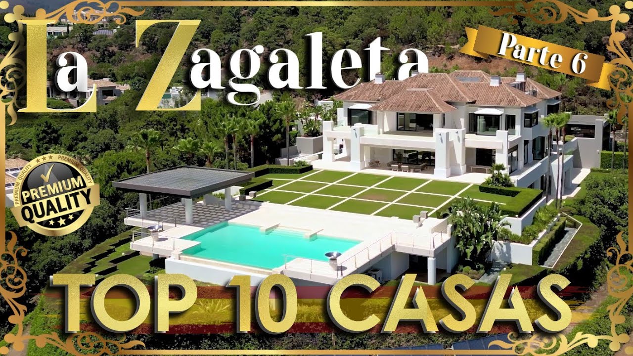 TOP 10 CASAS EN LA ZAGALETA 2024 (Parte 6) #LaZagaleta #Marbella #Benahavís / 4K
