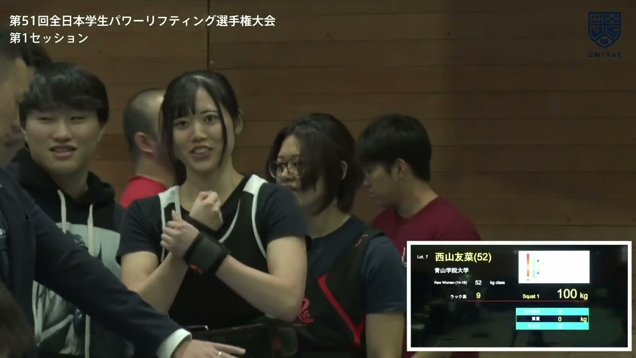 第51回全日本学生パワーリフティング選手権大会 : 2024年11月16日