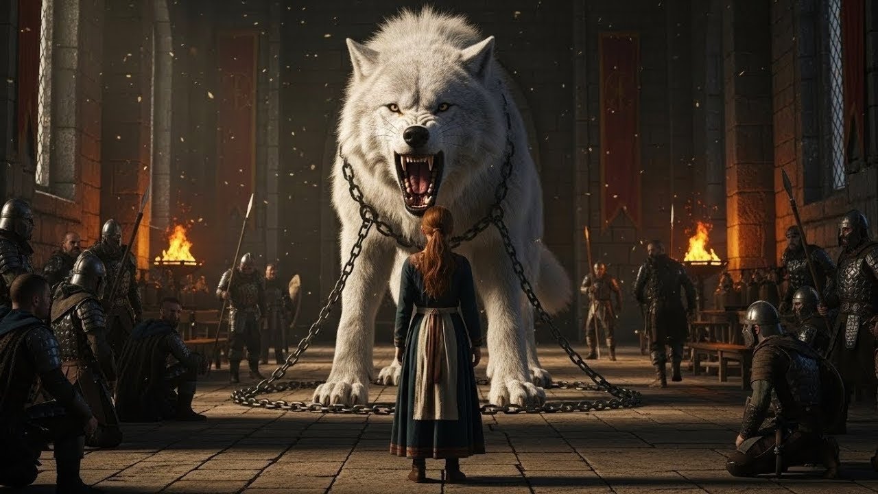 Niemand durfte diesen weißen Wolf berühren... bis die Omega-Dienerin kam – und alles änderte si