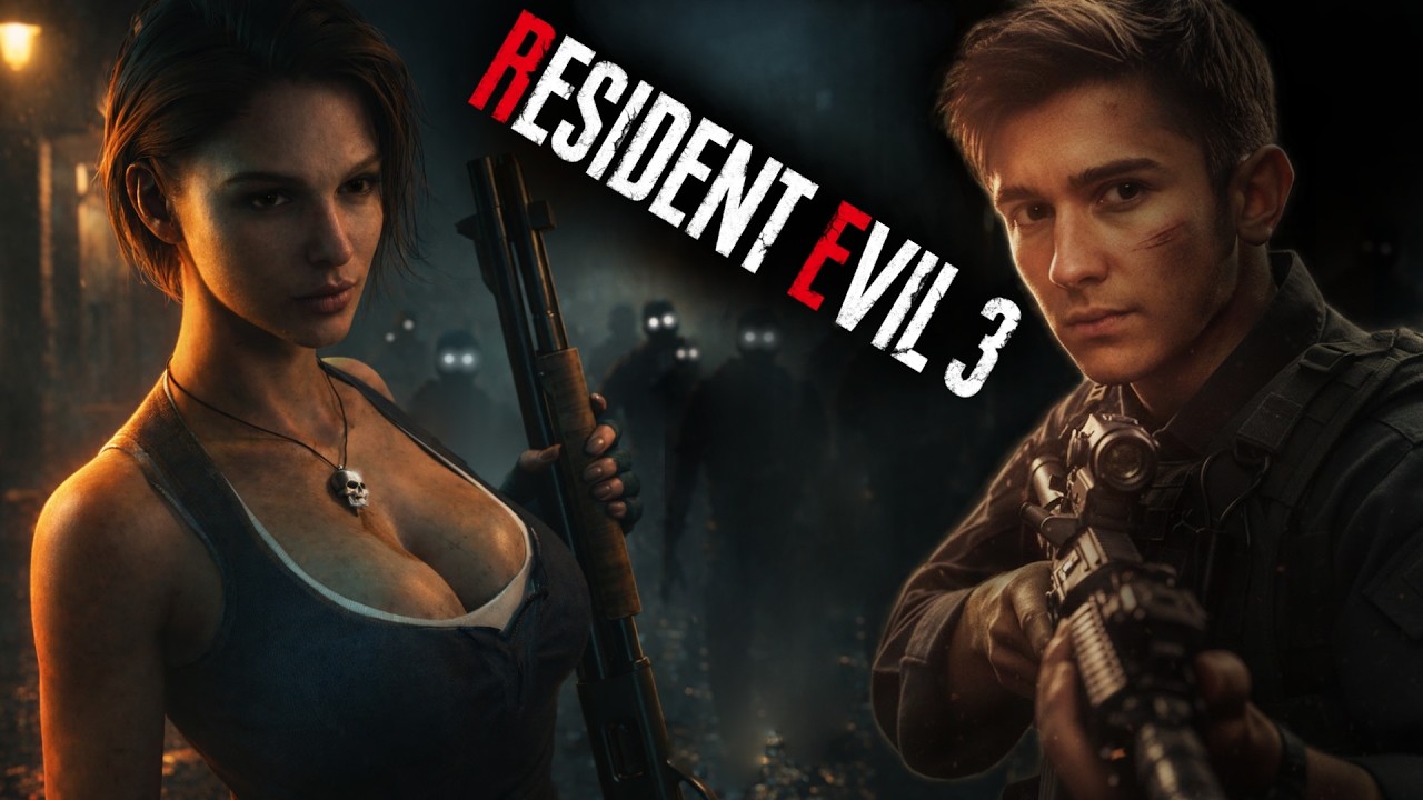 🥵Jill Valentine ❤️ / Resident Evil 3 Remake 🔴 Canlı Yayın / 1. Bölüm / Türkçe