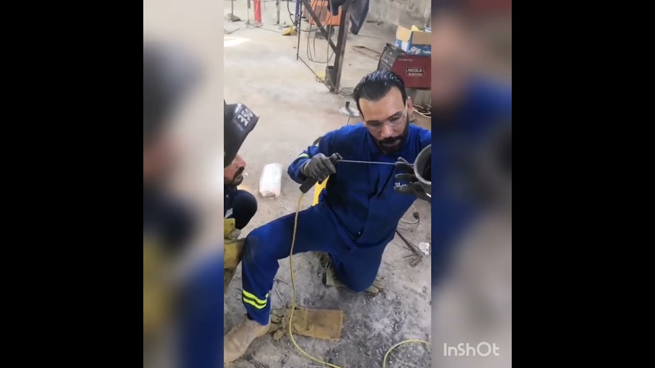 كيف يكون أوضاع وكعدات 6G أثناء اللحام على الراغبين في الاشتراك وللاستفسار 07715937266  أثناء التدريب