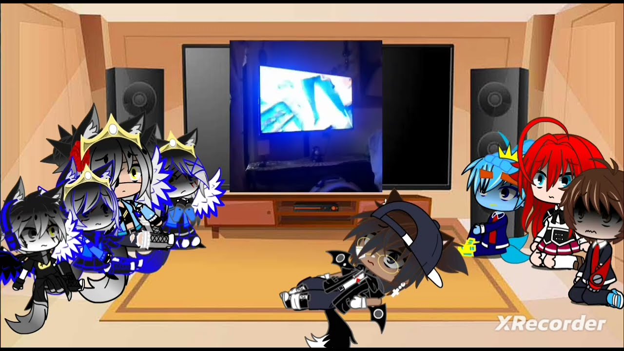 gacha club react to yes Ranger