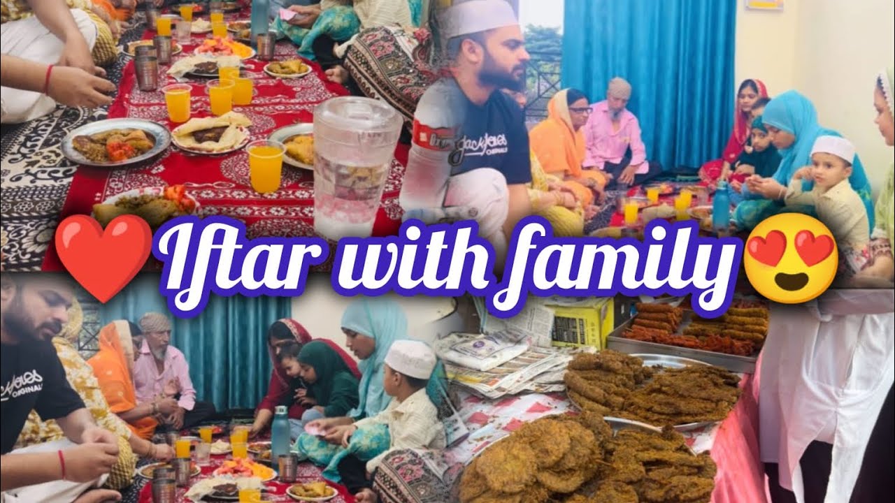 😍Iftar with family vlog 🌙 Alhamdulillah for these beautiful moments 🤍 #vlog #ramadan 