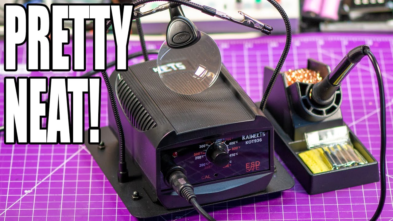 FINALLY! A Novel Soldering Iron! | Kaiweets KOT936 Soldering Station First Look
