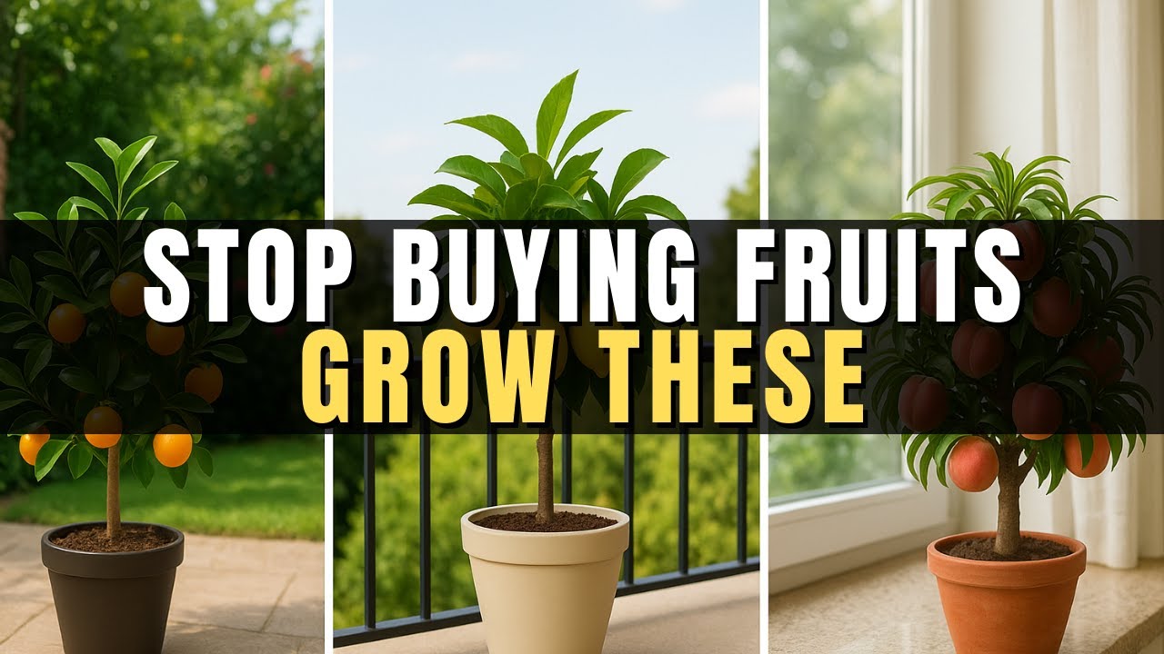 Top 12 Fruit Trees That Thrive in Pots – Perfect for Your Patio and Balcony
