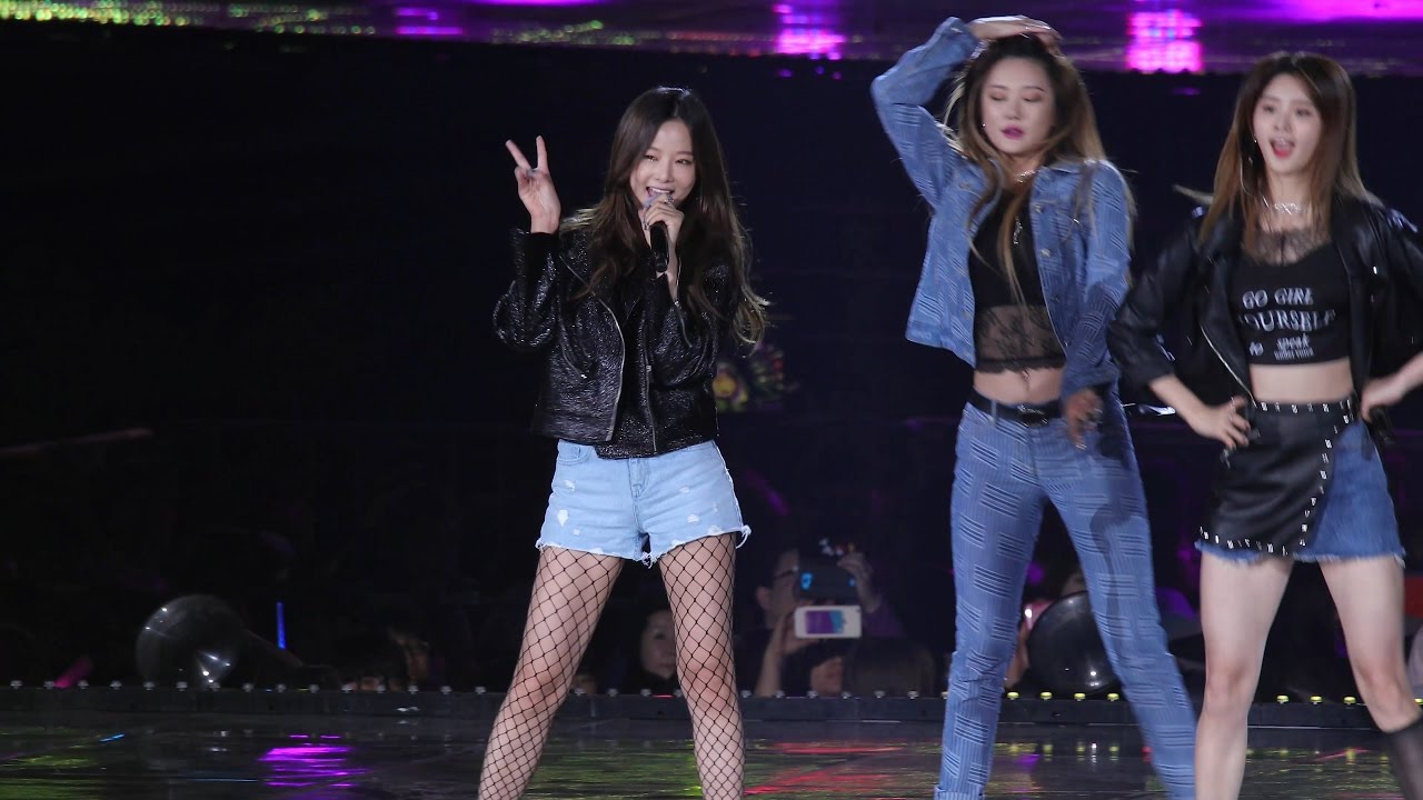 161127 슈퍼서울드림콘서트 EXID - 위아래 솔지 직캠