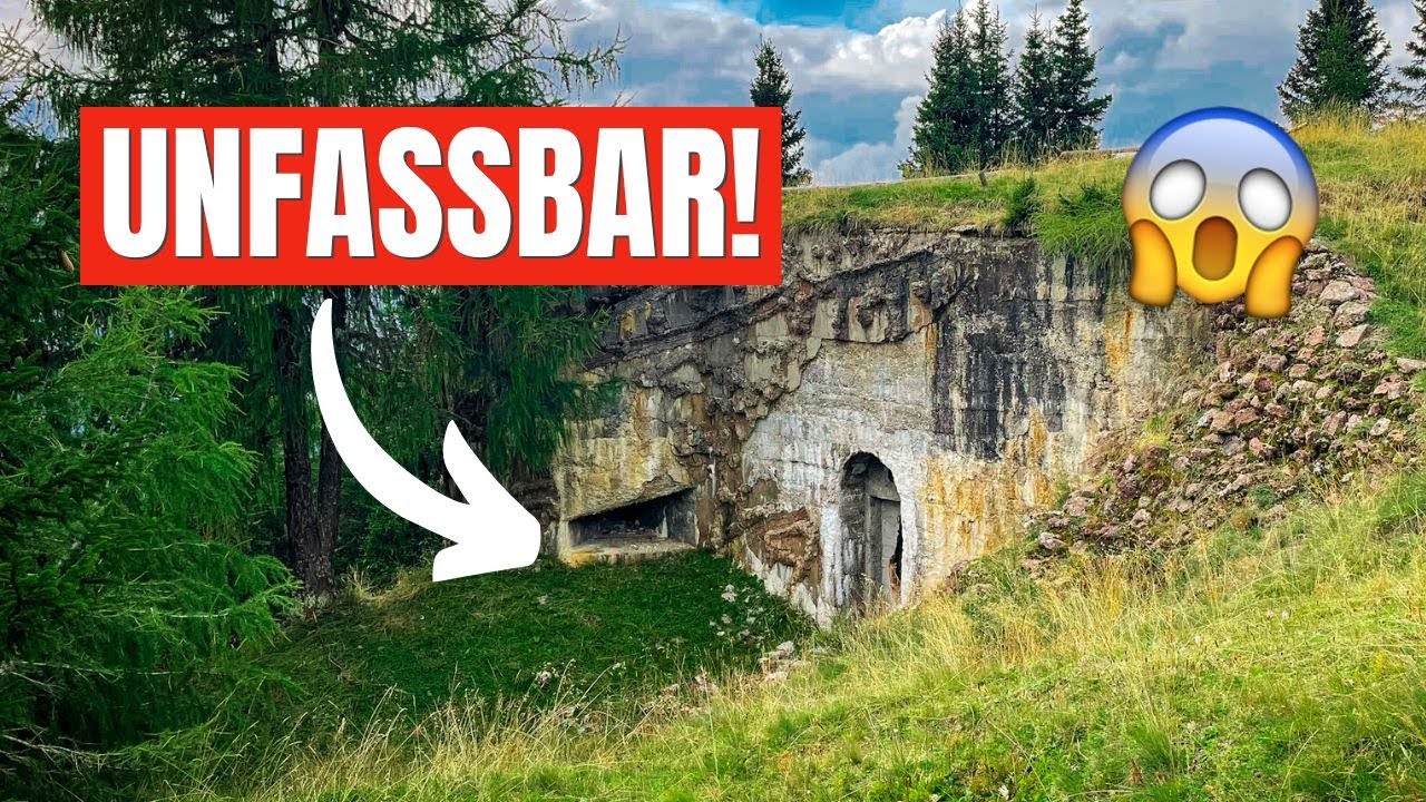 Dolomiten: Was ist in diesem Alpenwall Bunker passiert? - Italien