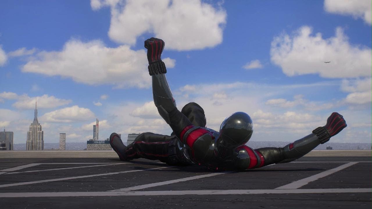 Marvel's Spider-Man 2 swinging
