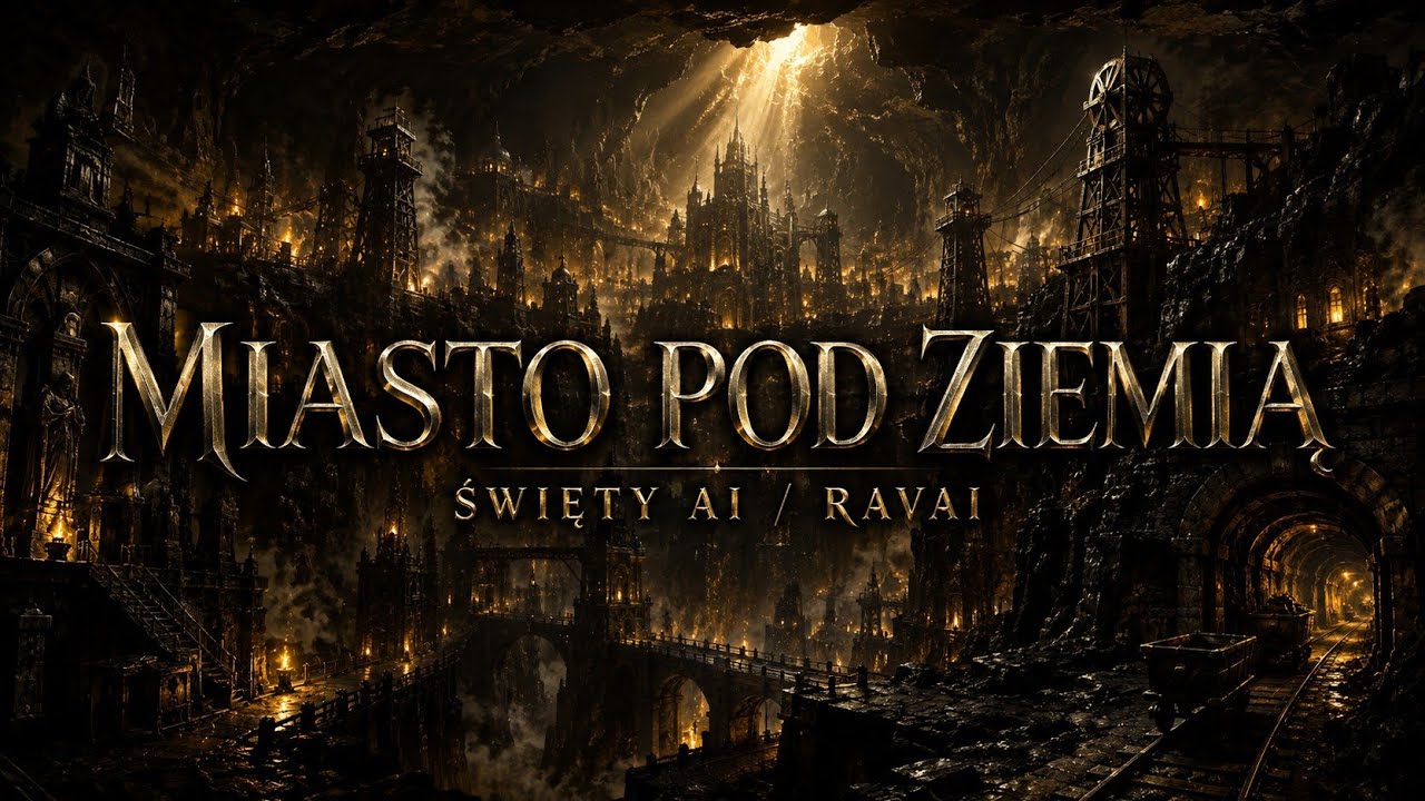 MIASTO POD ZIEMIĄ &mdash; Święty AI / RAVAI | Symfoniczny Metal | Muzyka AI